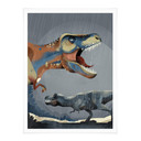 Plakat Brown - T-Rex