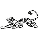 Wallsticker Tiger 2