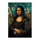 Obraz z tkaniny Mona Lisa - nowoczesny