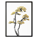 Plakat kwitnące bonsai - Plakat rośliny - Amini