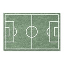 Decoración de pared de fieltro Campo de fútbol | Decoración de pared, paneles acústicos y aislamiento acústico