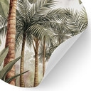 Muursticker Tropisch Palmenbos - Pictufy Studio