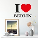 Wallsticker - I love Berlin