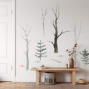 Sticker mural Kvilis - Forêt (10 pièces) - 