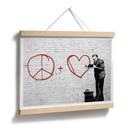 Plakat Banksy - Lekarz spokojnych serc