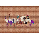 Fotomural Paredes de Patel 3 Land Of Happiness 2 bronce, blanco, morado, rojo, negro