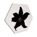 Hexagon Dibond Kubistika - Dark Orchid