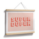 Plakat Mówiący Super Duper - Drobiazgi