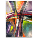 Canvasbillede, Abstrakt flerfarvet