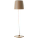 Tischleuchte Cosy, braun, 10 x 37 cm, Metall Beige Tischleuchte Outdoor