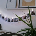 LED Lichterkette für Fotos mit Klammern