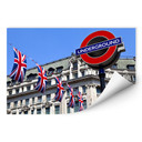 Zelfklevende Poster - London Underground