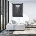 Plakat Orara Studio - Minimalistyczny księżyc