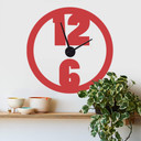 Sticker mural - Horloge murale moderne