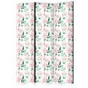 Paravent, Raumteiler freistehend, Trennwand - Peonies on a White Background