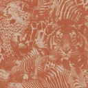 Rasch Kalahari Papier peint intissé à motif rouge orange