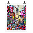 Plakat Zamart - New York Empire State Building - styl Rizzi