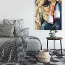 Zelfklevende Poster - Botticelli - Madonna met Kind