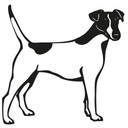 Sticker mural - Fox-terrier
