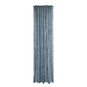 Homing Vorhang mit verdeckten Schlaufen Loik silber -  2.45 x 1.4 m