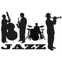 Sticker mural - Jazz