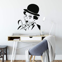 Sticker mural - Charlot