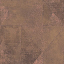 Strukturerad tapet brun - grafisk tapet metallisk effekt - non-woven tapet sovrum kök