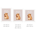 Plakat Keep Calm and Capy On - Capybara