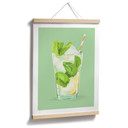 Plakat Summer Mojito Vibes | Do kuchni i jadalni - Jolly and Dash