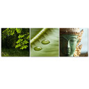 3 stykke lærredsprint, Buddha Nature