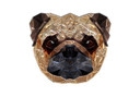 Muursticker Metallic Mops