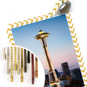 Plakat Colombo - Space Needle w Seattle