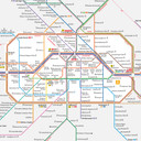 Fotobehang Berlijn Metro