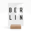 Typografi til bordvisning Berlin