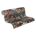 Architects Paper Floral Impression - Papier peint intissé jungle, noir