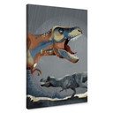 Tableau sur toile Braun - Tyrannosaure Rex