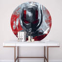 Selvklæbende non-woven tapet - Avengers maleri Ant-Man - 125 x 125 cm