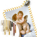 Poster Bouguereau - Der erste Kuss