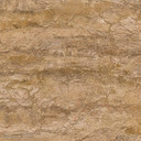 Ikke-vævet tapet Tamika Raw Heritage stenlook brun beige - murstenslook gipslook gul metallic