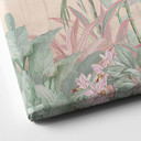 Obraz na płótnie Tropikalna idylla z kolibrem morelowym - Bloomery Decor