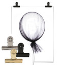Plakat - Czarny balon