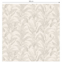 Tapet med mønster Urban Jungle tropiske blade creme - Bloomery Decor