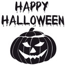 Wallsticker Happy Halloween