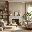 Pintura interior beige mate I Precious Popcorn | Espacios abiertos y tranquilos | THE COLOR KITCHEN