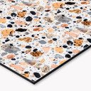 Rivestimento cucina Pietre di terrazzo colorate - Treechild