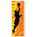 Wallsticker Basketball Stribe