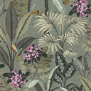 A.S. Création Behang Natuur PintWalls Vliesbehang Groen Roze Geel