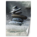 Fototapete, Steine Meer Zen Spa