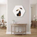 Hexagone - Alu-Dibond Kubistika - Bouquet scandinave