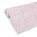 Tapet med mønster - grafiske bølger - pink